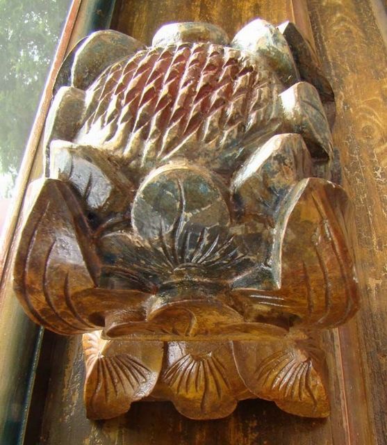 描彩门带框|Chinese antique funiture
