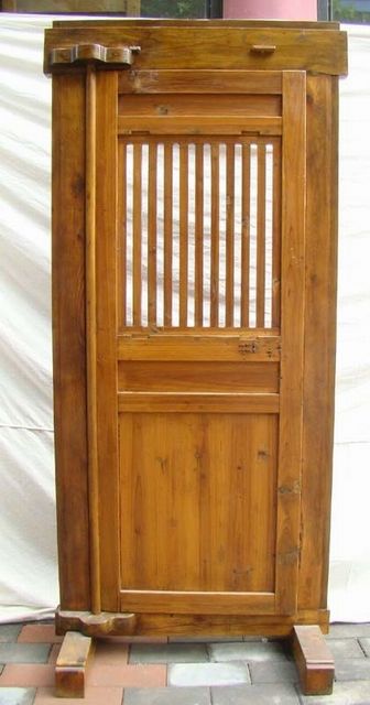 描彩门带框|Chinese antique funiture
