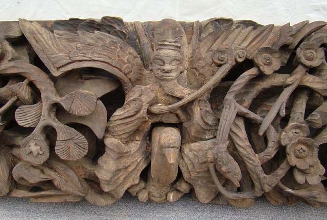 花板|Carved board