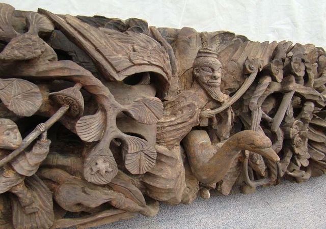 花板|Carved board