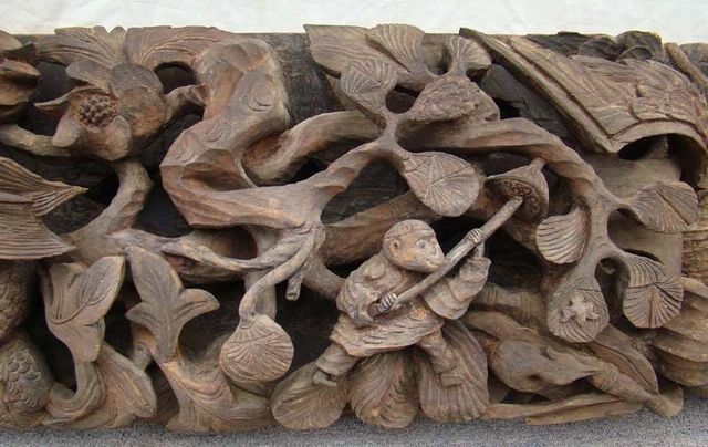 花板|Carved board