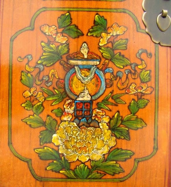 描彩小柜工厂|Color-painted small cabinet