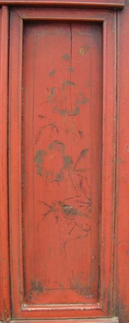 红描金大柜工厂|Red & gilt big cabinet