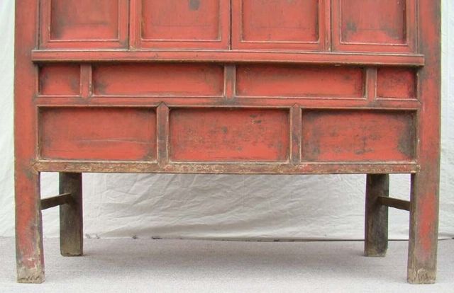 红描金大柜工厂|Red & gilt big cabinet