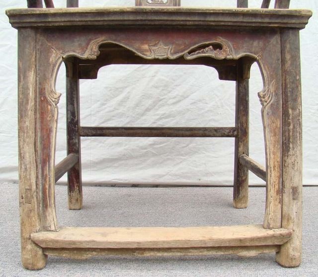 四出头官帽椅|Armchair with four protruding ends