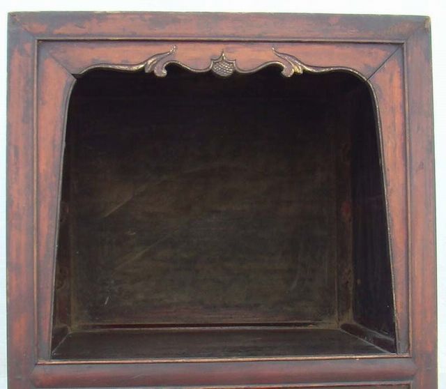 亮格柜|Carved bookcase