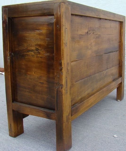 描彩二门柜|Color-painted cabinet w/ 2 doors