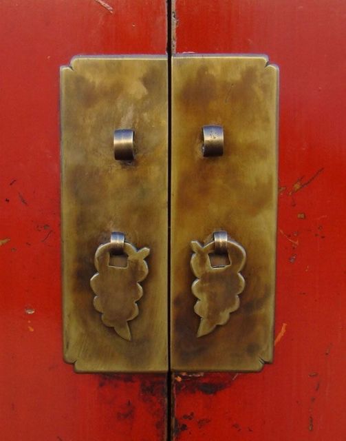 红十抽四门大柜工厂|Red-lacquered big cabinet