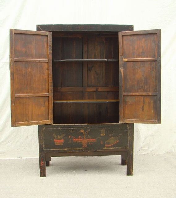 黑五彩大柜工厂|Black multicolored big cabinet