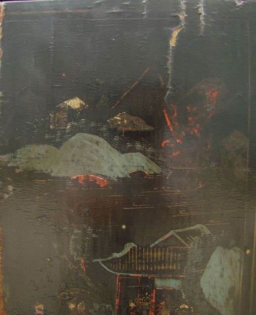 黑五彩大柜工厂|Black multicolored big cabinet