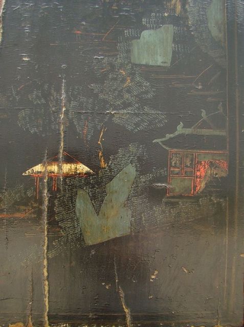 黑五彩大柜工厂|Black multicolored big cabinet