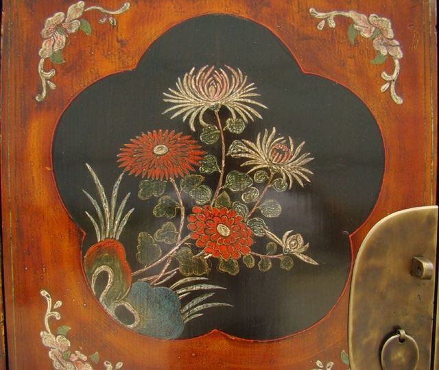 描彩大柜|Color-painted big cabinet