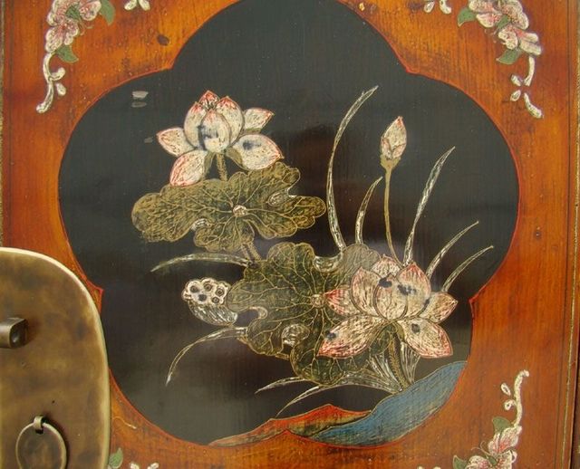 描彩大柜|Color-painted big cabinet