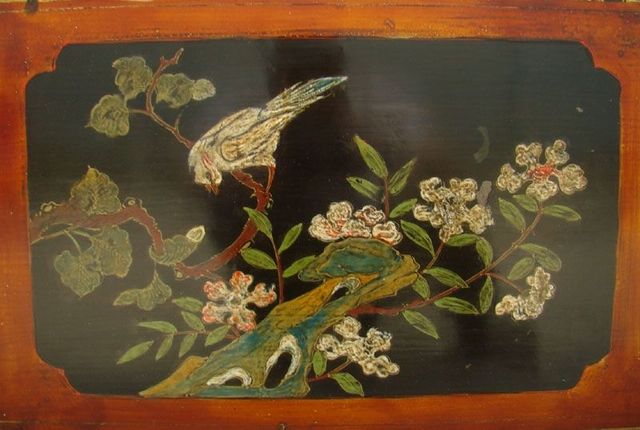 描彩大柜|Color-painted big cabinet