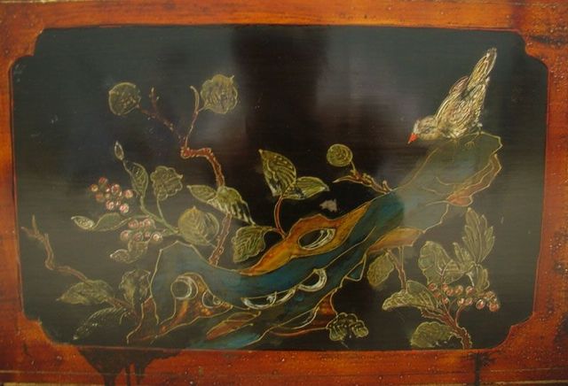 描彩大柜|Color-painted big cabinet