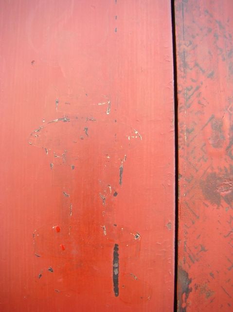 红二门中柜|red lacquer medium cabinet