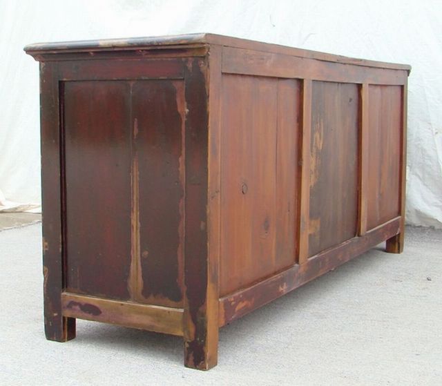 瓷花二抽六门被格|cabinet