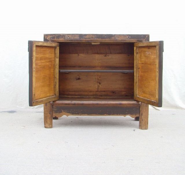 描彩二门柜|Color-painted cabinet w/ 2 doors