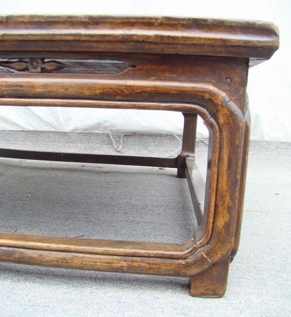 描彩炕桌|Depict a color low table