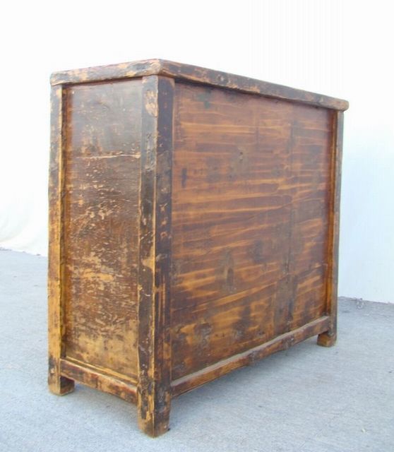 描彩二门柜|Color-painted cabinet w/ 2 doors