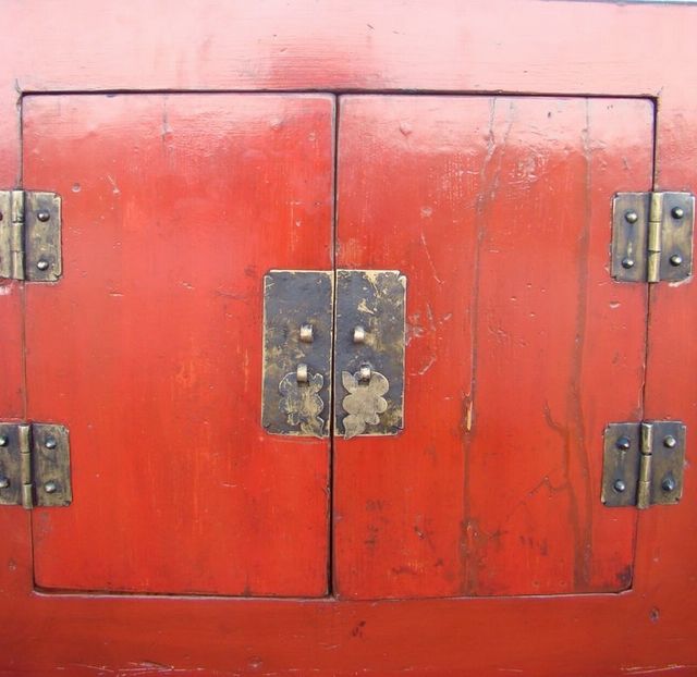 红漆柜|Red-lacquered cabinet