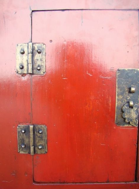 红漆柜|Red-lacquered cabinet
