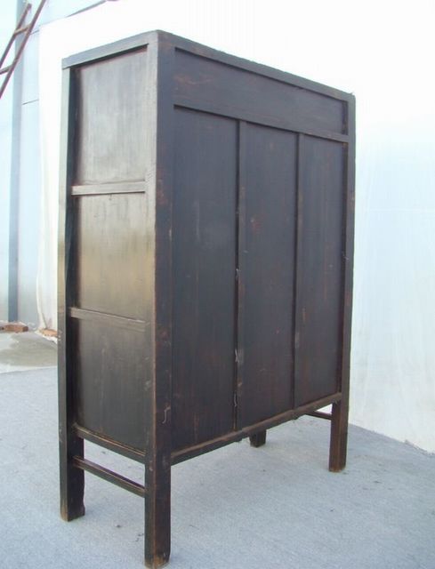 黑五彩大柜工厂|Black multicolored big cabinet