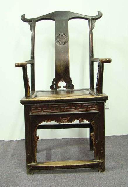 四出头官帽椅|Armchair with four protruding ends