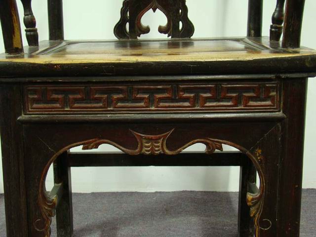 四出头官帽椅|Armchair with four protruding ends