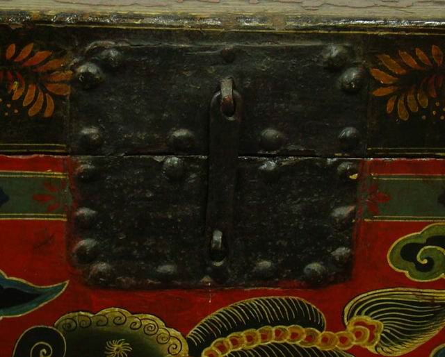 描彩箱|painted trunk