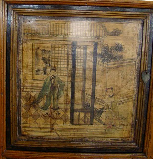 描彩柜|painted cabinet