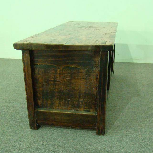 描彩四抽二门地柜|lower cabinet