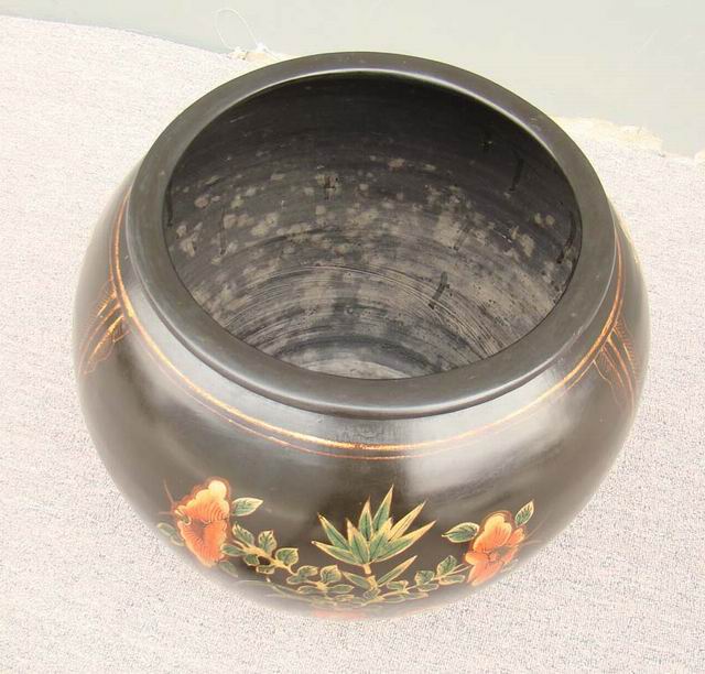描彩缸|painted jar