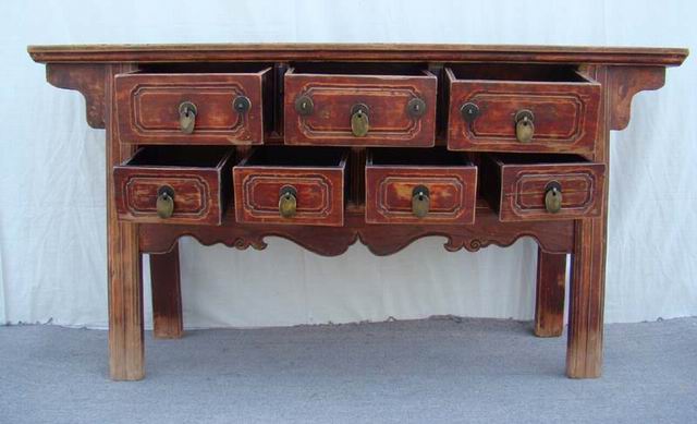 七抽桌|table
