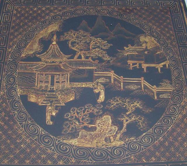 描金盒|gold gilt box