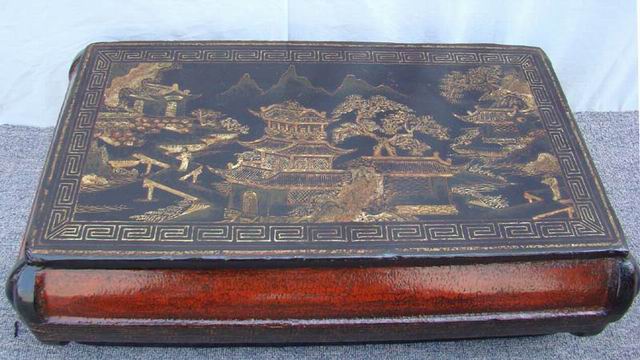 描金盒|gold gilt box