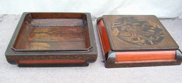 描金盒|gold gilt box