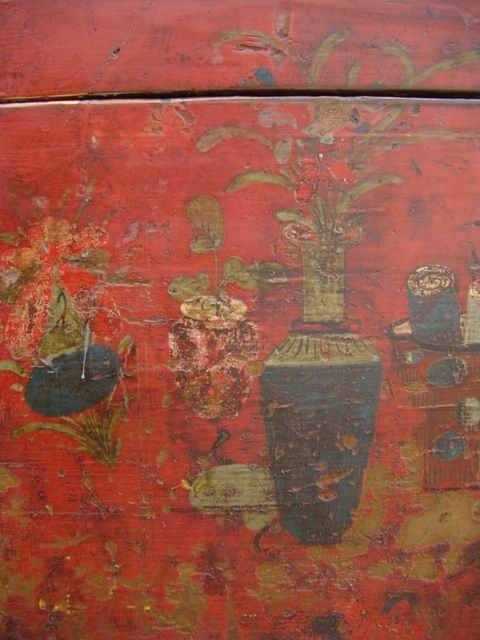 描彩箱|painted trunk