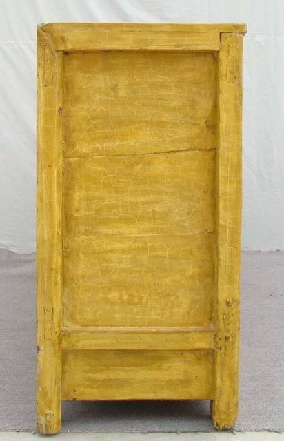 描彩三抽三门体工厂|Color-painted low cabinet