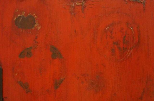 描金中柜工厂|Red & gilt medium cabinet