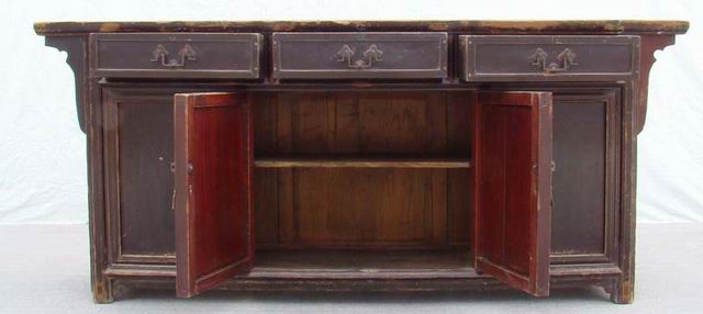 三抽二门桌高碑店|table