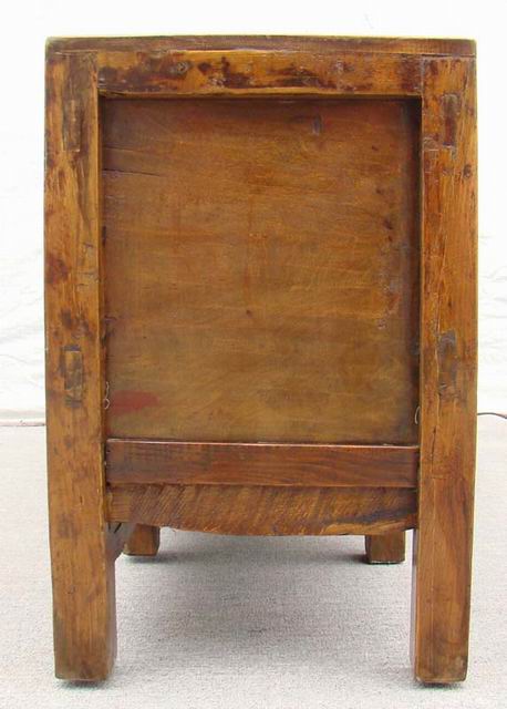 描彩三门连体|painted cabinet