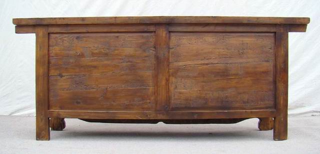 描彩五抽二门连柜|painted cabinet