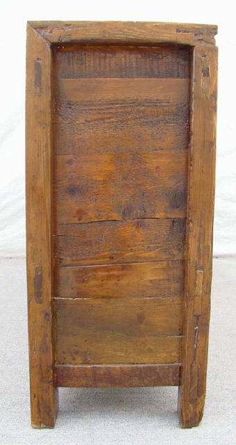 三抽三门描彩柜|Color-painted low cabinet