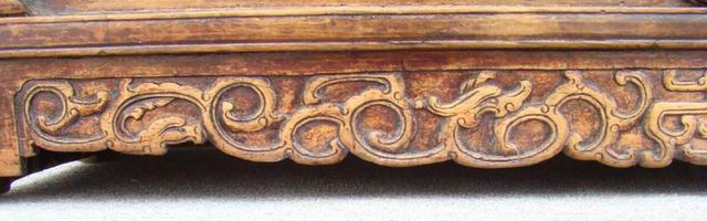 雕花四抽被格lower cabinet