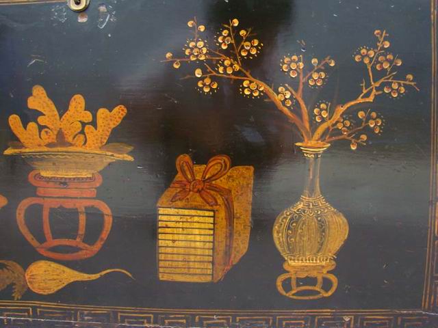 描彩箱|painted trunk