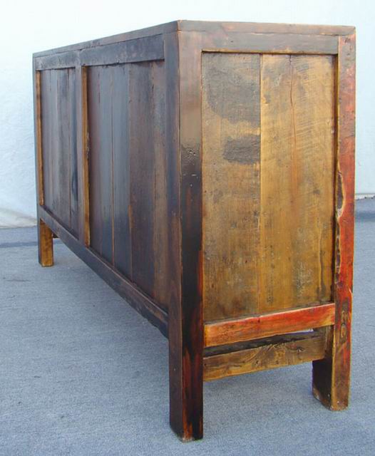 描彩连柜|painted cabinet