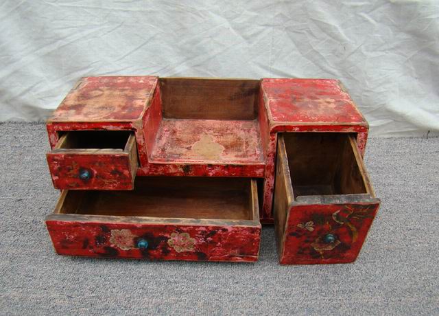 描彩首饰盒|dress box
