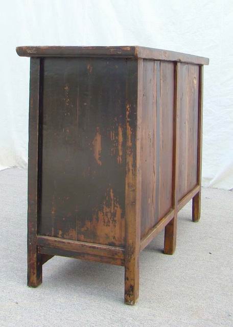 描彩连体柜|painted lower cabinet