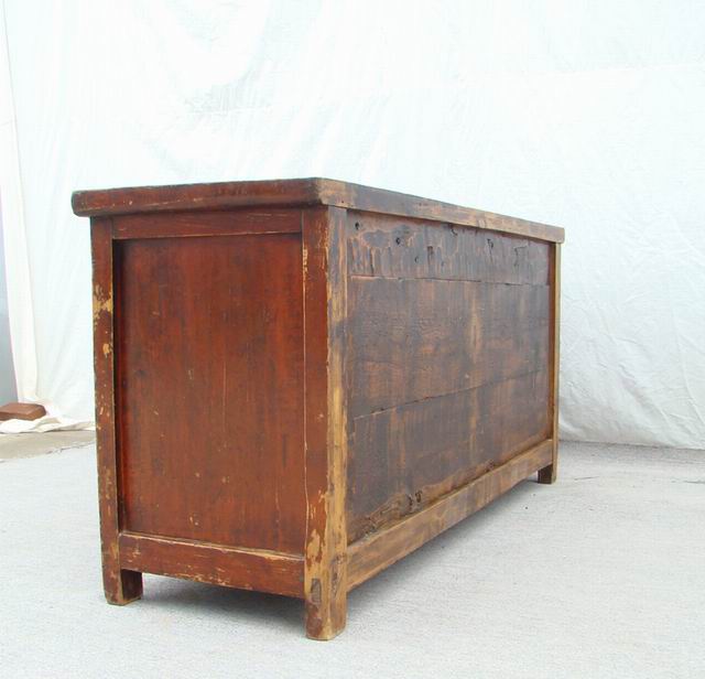 描彩四门柜|cabinet